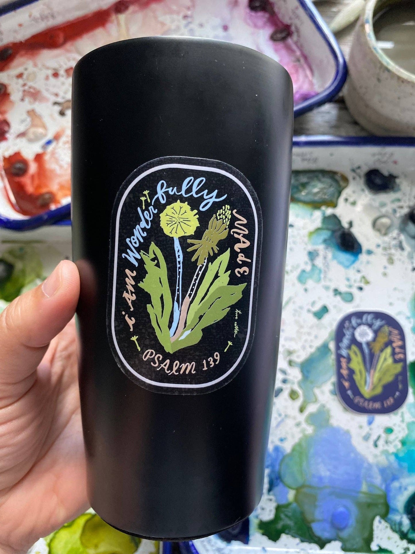 I am Wonderfully Made Sticker - Purpose + Passion Boutique