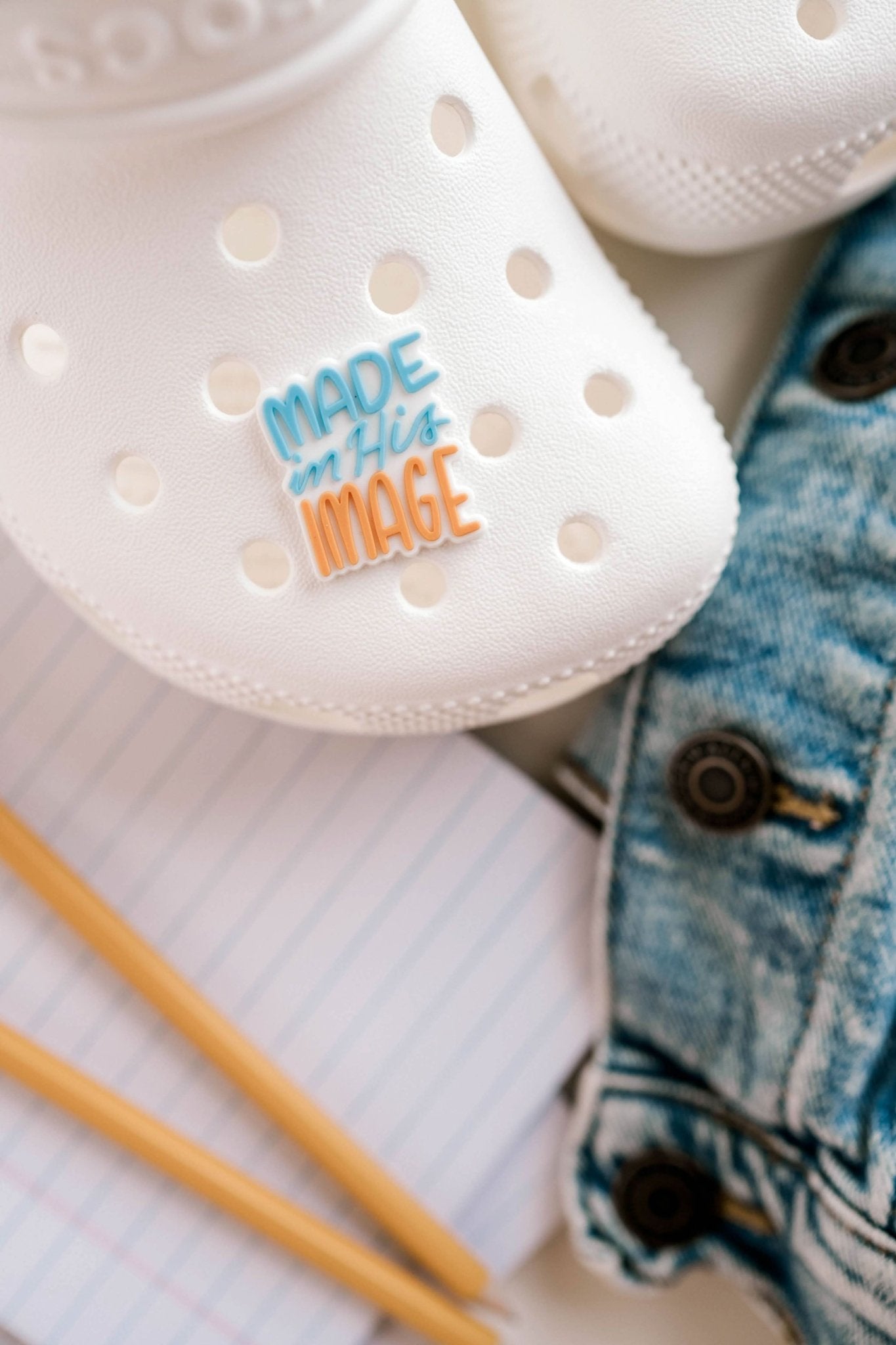 In His Image Shoe Charm - Purpose + Passion Boutique