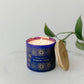 Indigo + Yuzu - 3 Wick Clear Glass Tumbler Soy Candle - Purpose + Passion Boutique