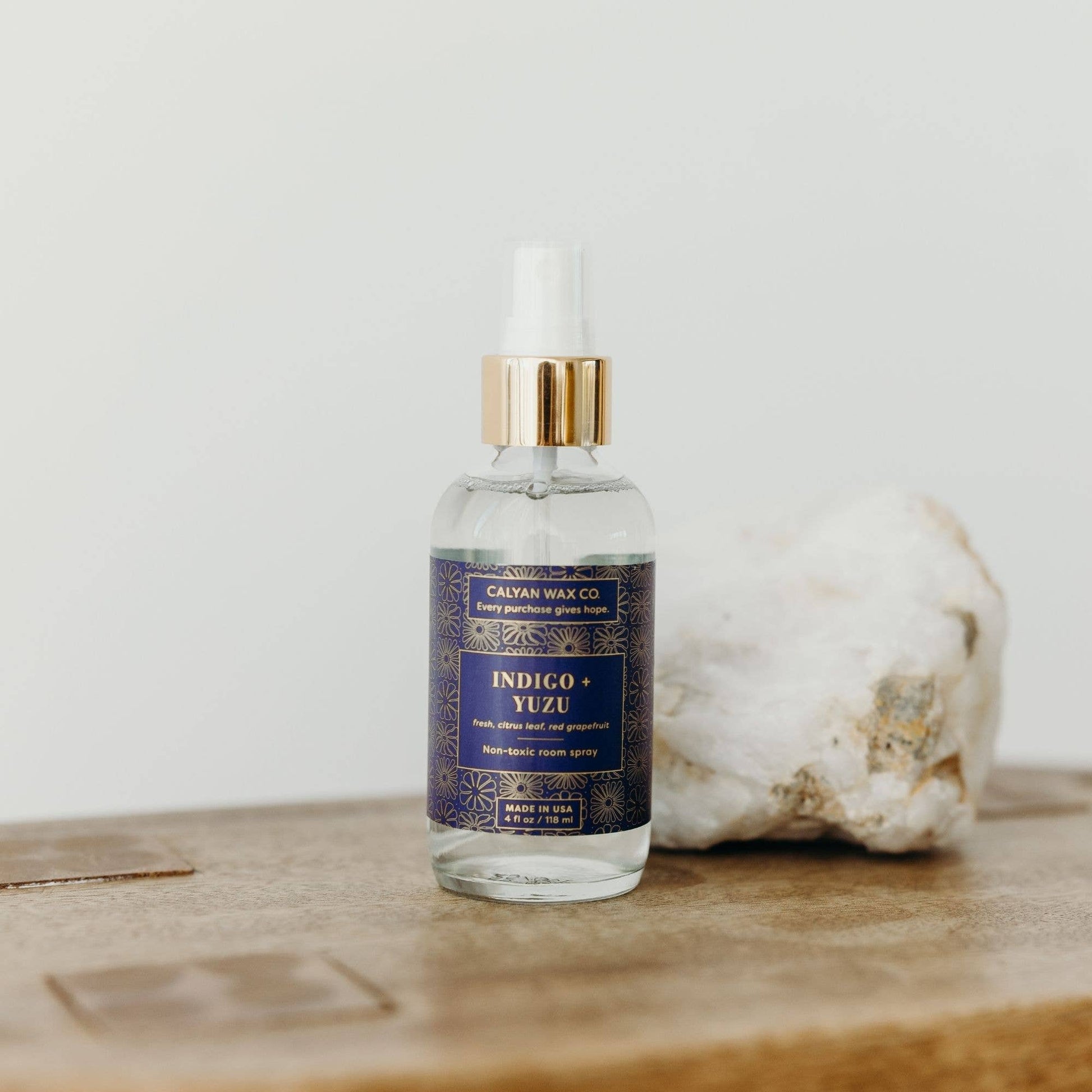 Indigo + Yuzu - Room Spray - Purpose + Passion Boutique