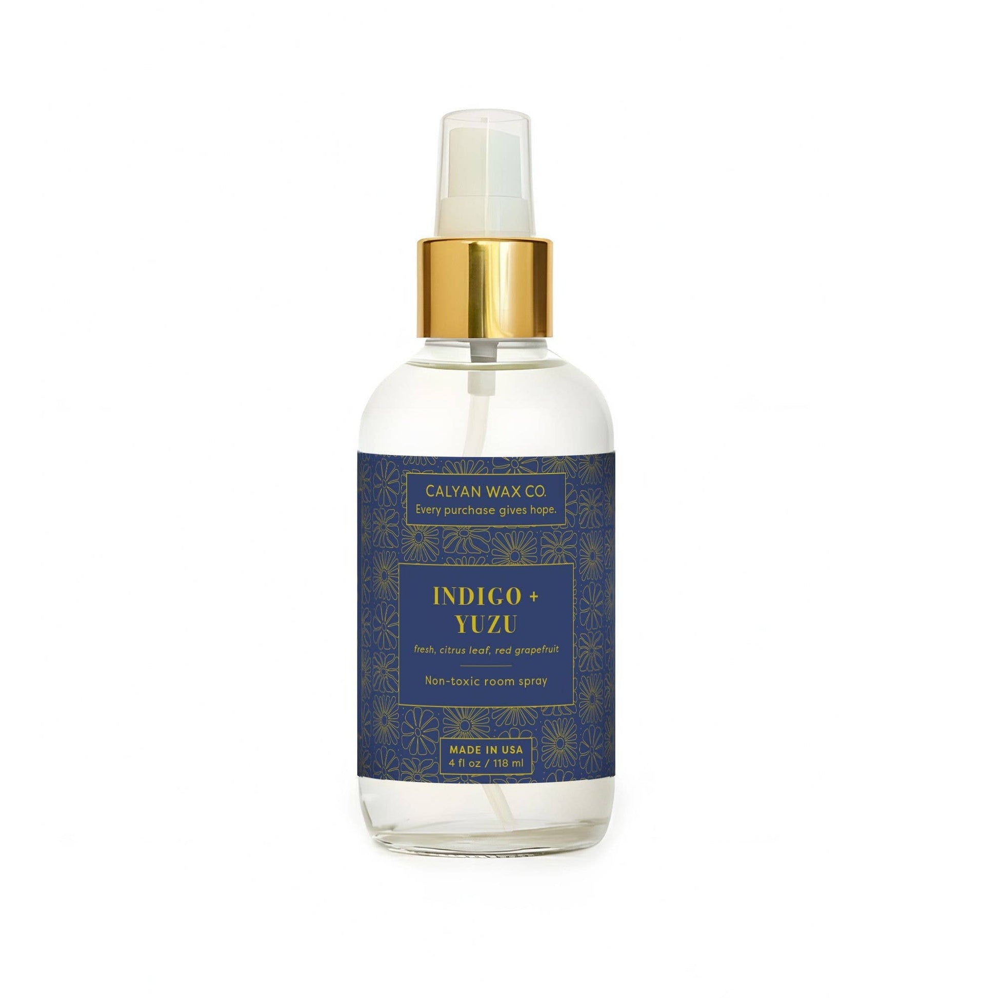Indigo + Yuzu - Room Spray - Purpose + Passion Boutique