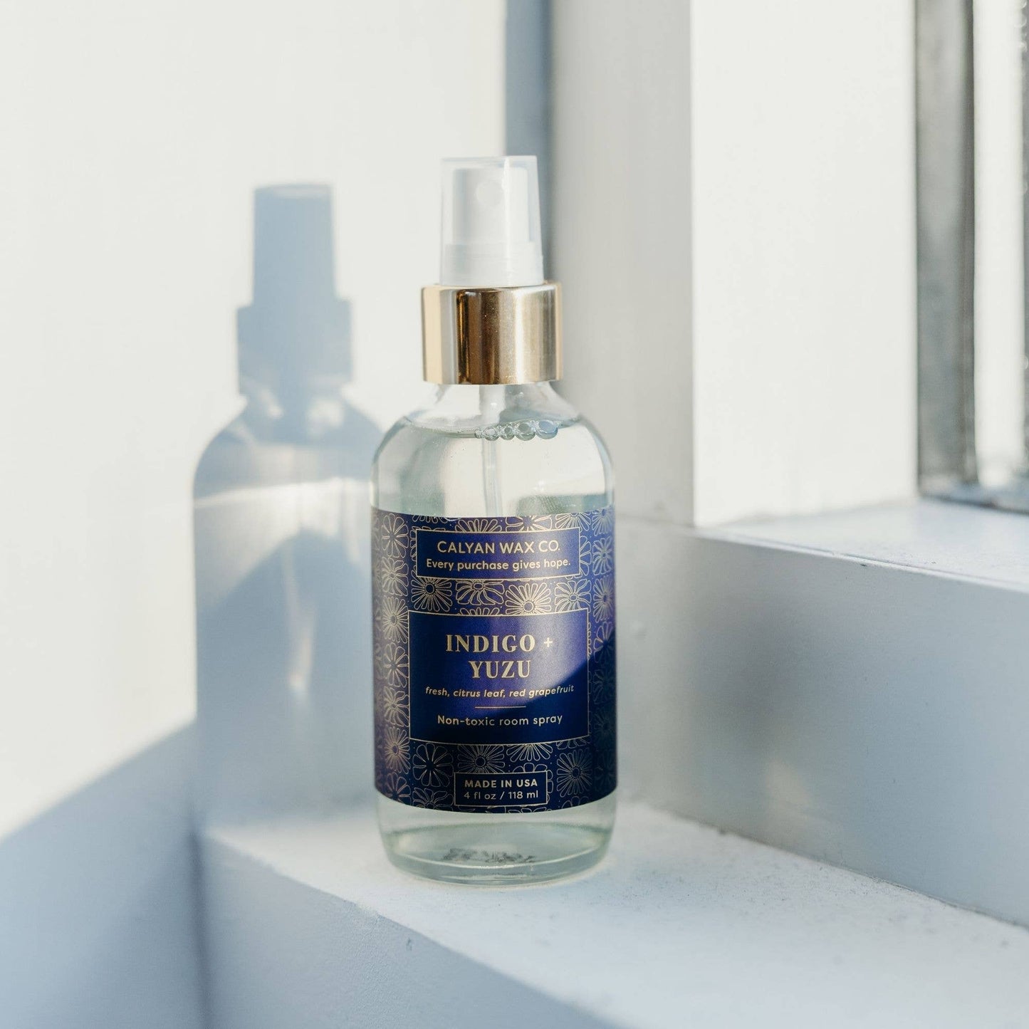 Indigo + Yuzu - Room Spray - Purpose + Passion Boutique