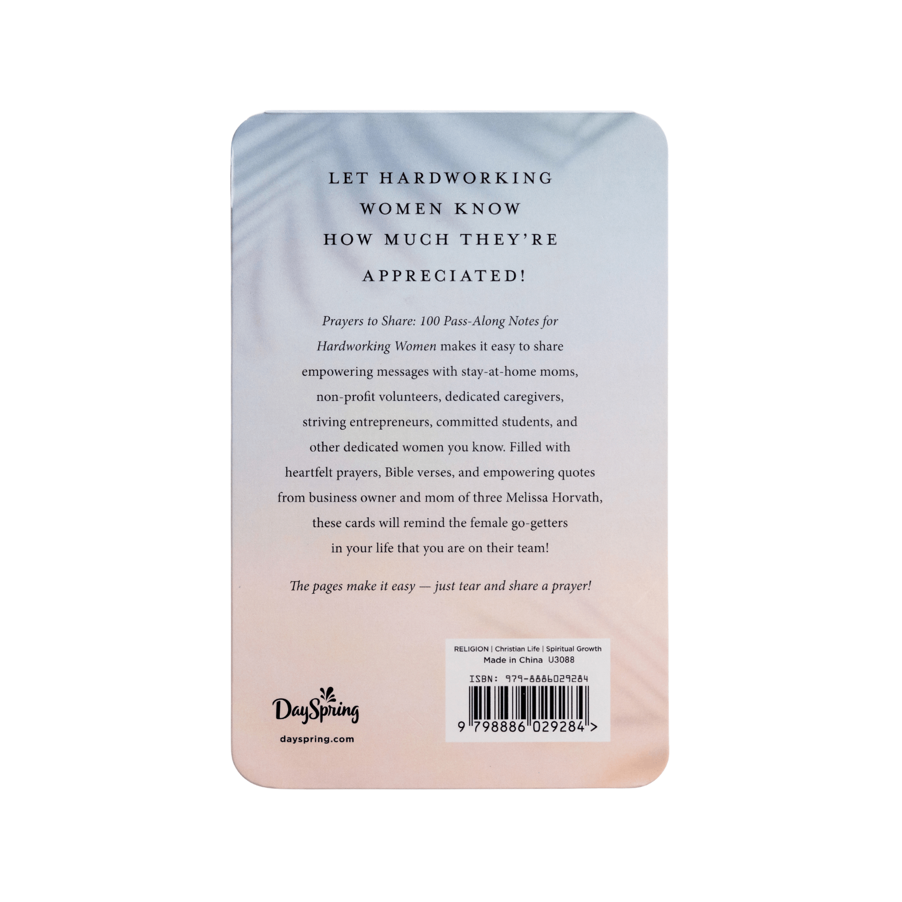 Inspirational Tear Away Prayer Cards to Share - Purpose + Passion Boutique