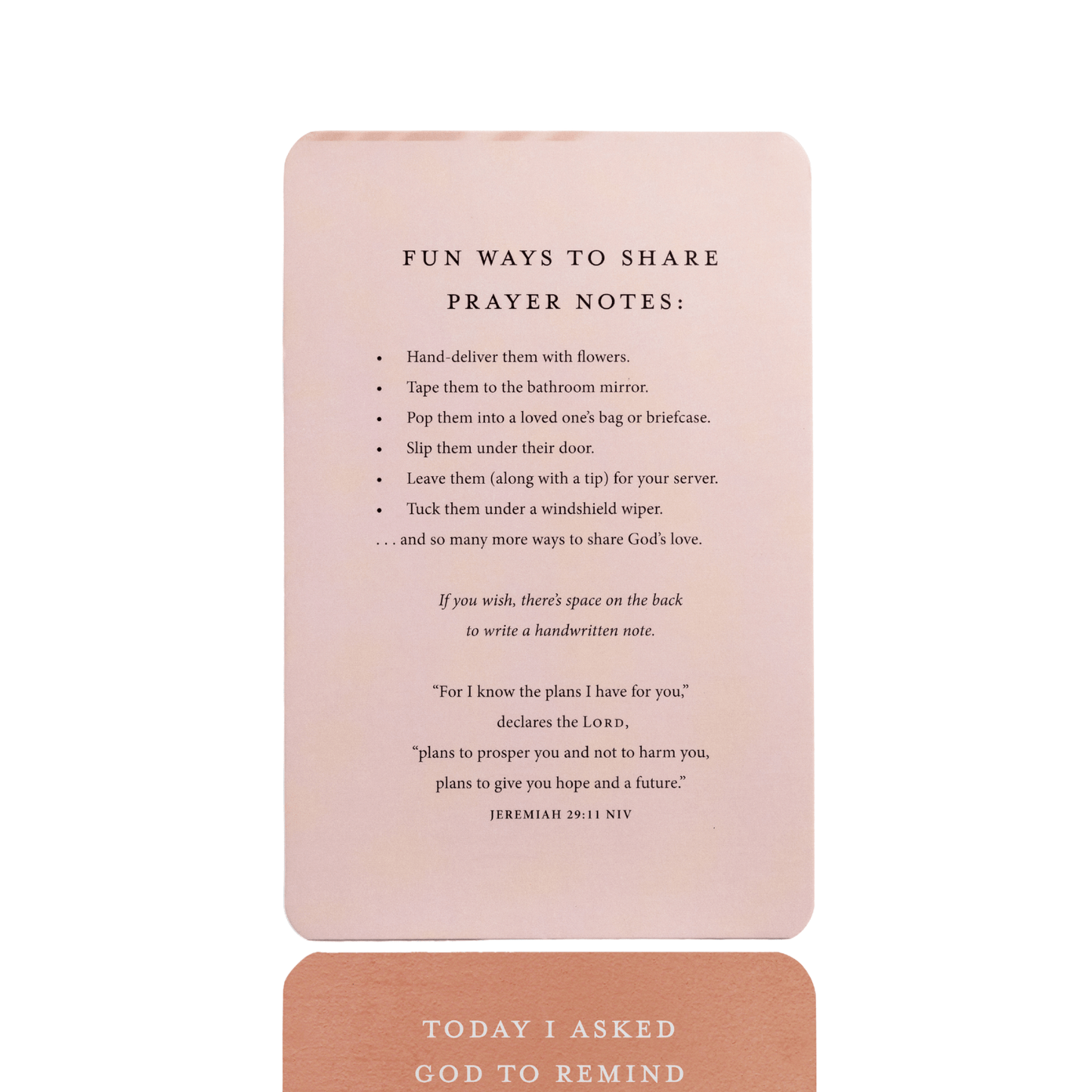 Inspirational Tear Away Prayer Cards to Share - Purpose + Passion Boutique