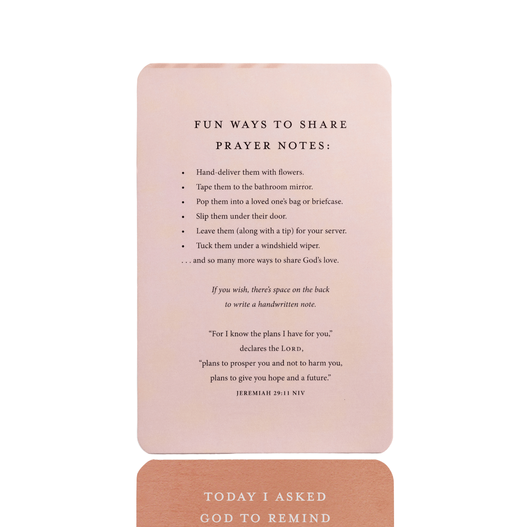 Inspirational Tear Away Prayer Cards to Share - Purpose + Passion Boutique