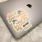 Isaiah 43:1 Sticker - Purpose + Passion Boutique