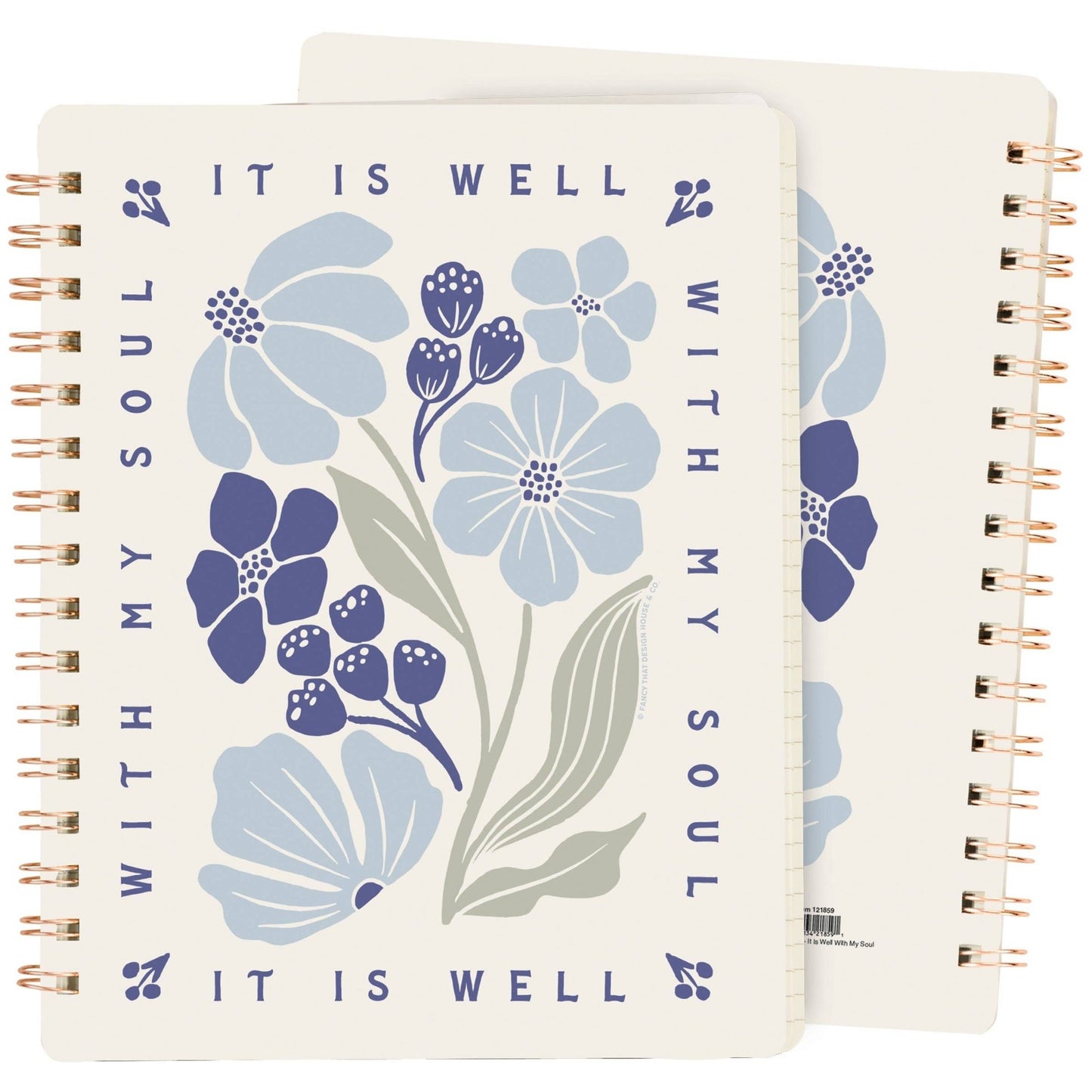 It Is Well With My Soul Spiral Notebook - Purpose + Passion Boutique