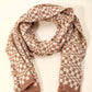 Ivory Checkered Pattern Oblong Scarf - Purpose + Passion Boutique