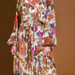 Ivory Floral Woven Maxi Dress - Purpose + Passion Boutique