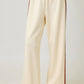 Ivory Tracksuit Pants - Purpose + Passion Boutique