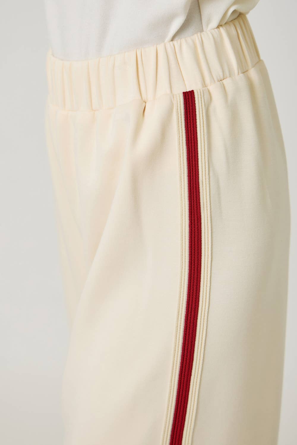 Ivory Tracksuit Pants - Purpose + Passion Boutique