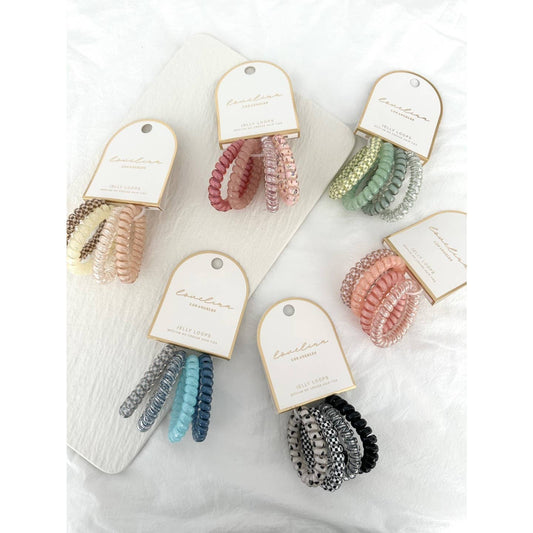 Jelly Loop Hair Ties - Purpose + Passion Boutique