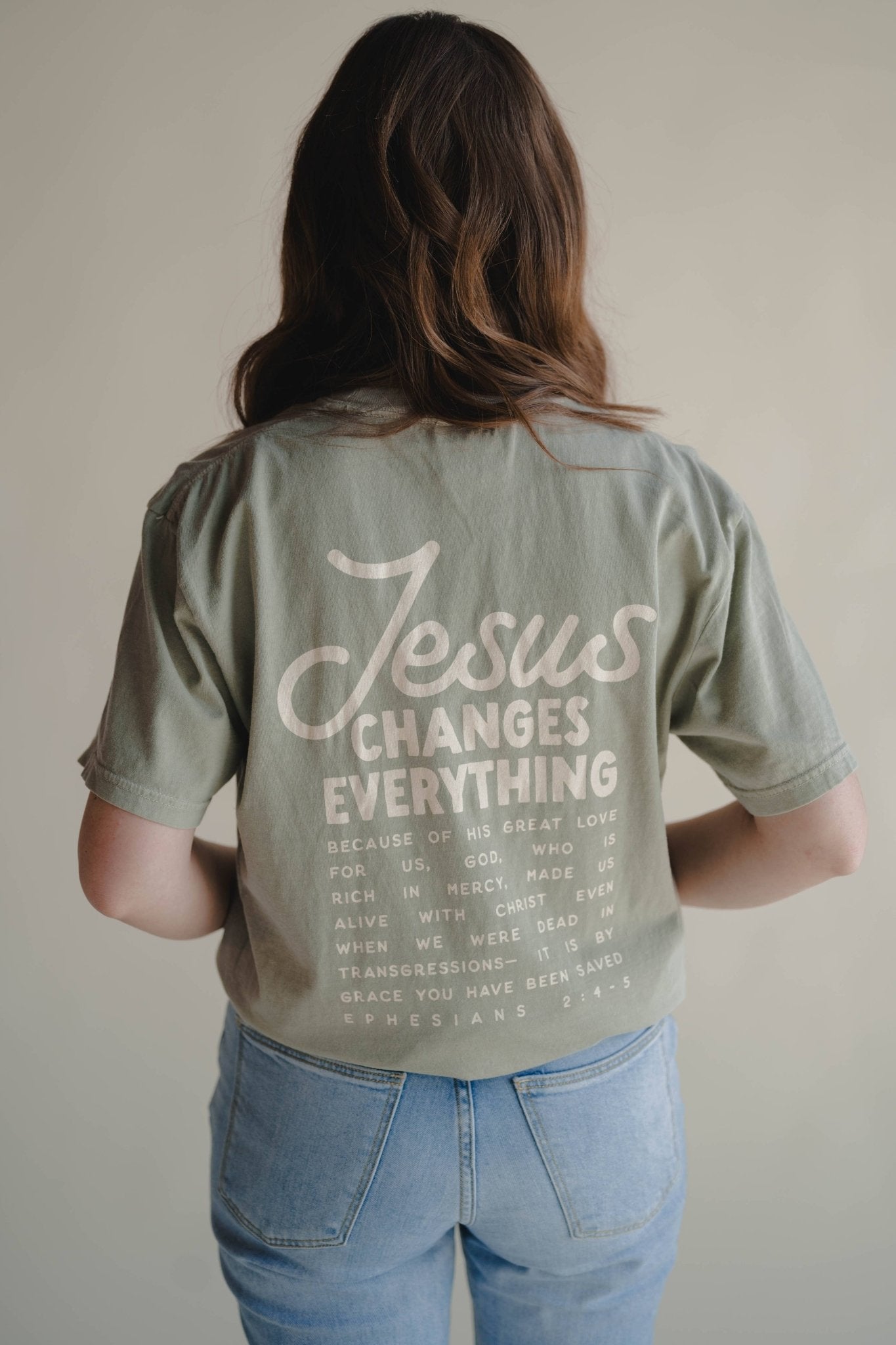 Jesus Changes Everything Tee - Purpose + Passion Boutique