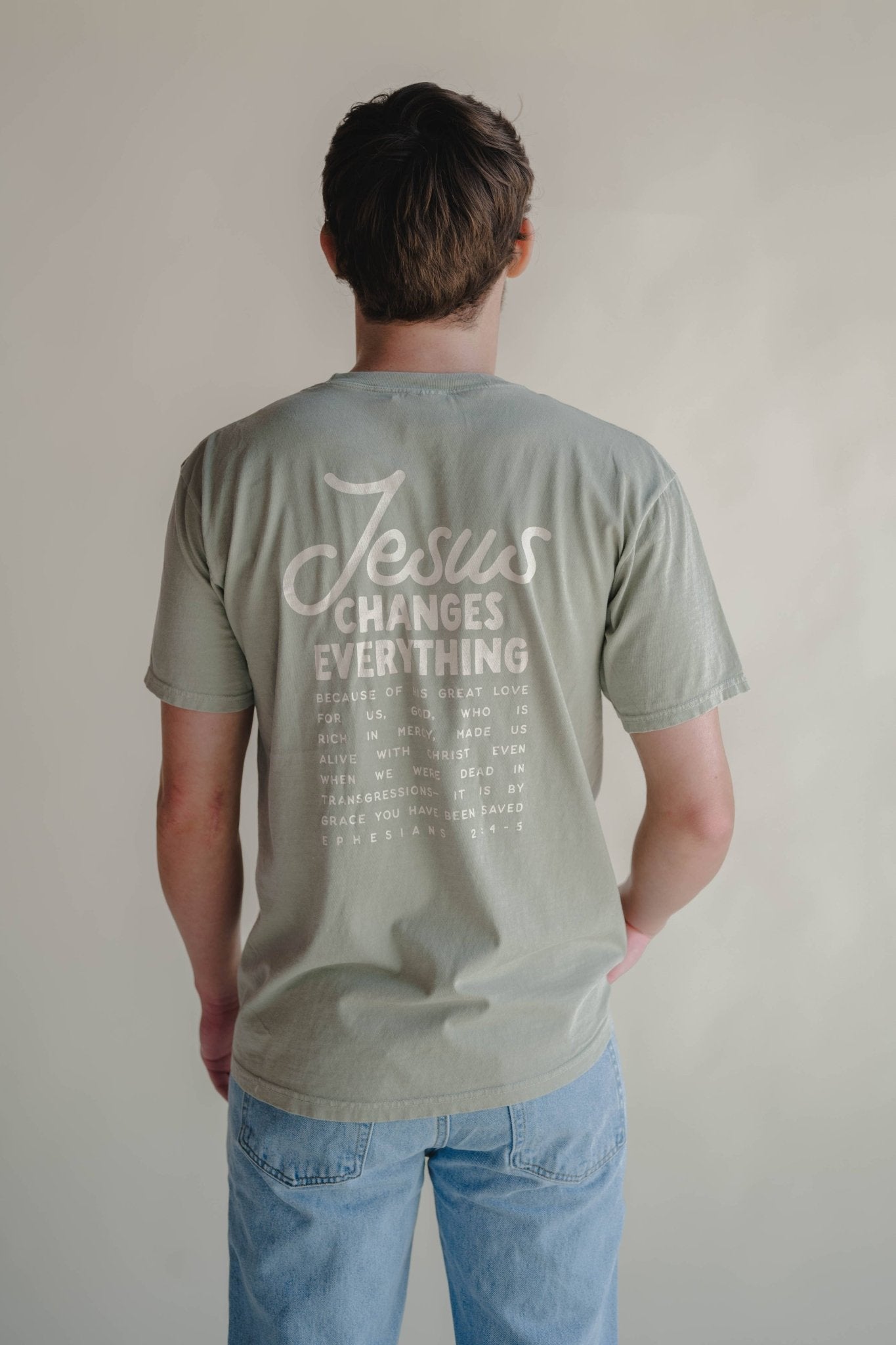 Jesus Changes Everything Tee - Purpose + Passion Boutique