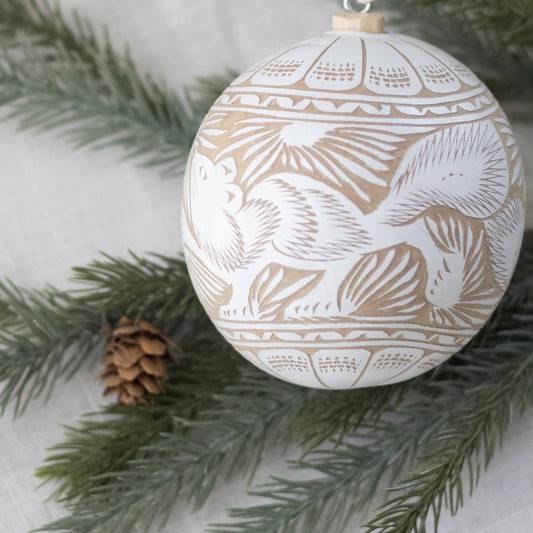 Jicara Gourds Christmas Ornaments - Purpose + Passion Boutique