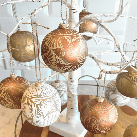 Jicara Gourds Christmas Ornaments - Purpose + Passion Boutique