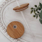 John 3:16 16oz Glass Cup with Bamboo Lid - Purpose + Passion Boutique