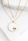 Journey Together Necklace Set in Mother of Pearl - Purpose + Passion Boutique