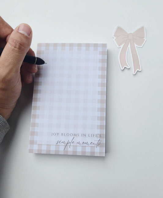 Joy Blooms - Chunky Notepad - Purpose + Passion Boutique