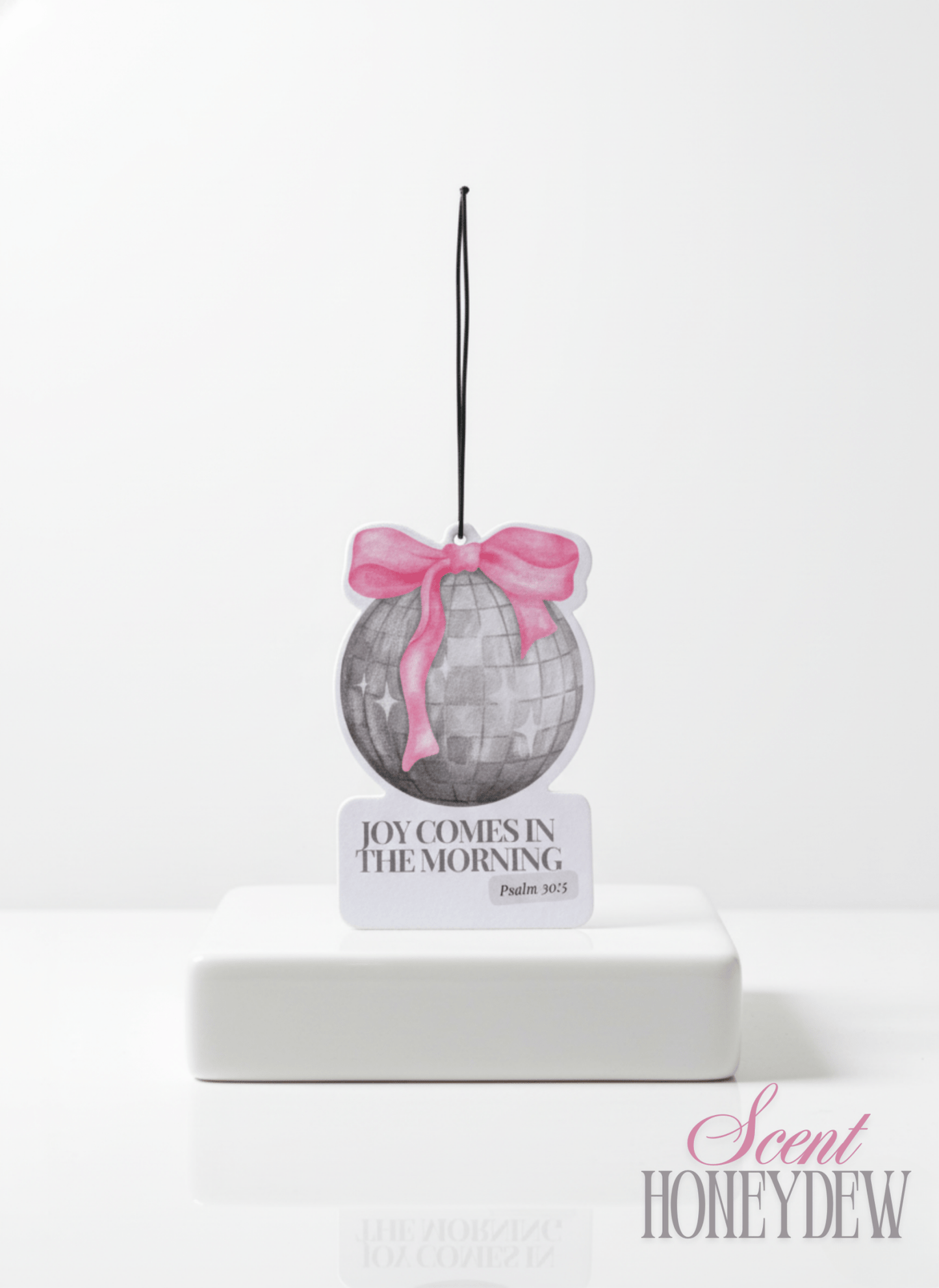 Joy Comes in the Morning Disco Ball Air Freshener - Purpose + Passion Boutique