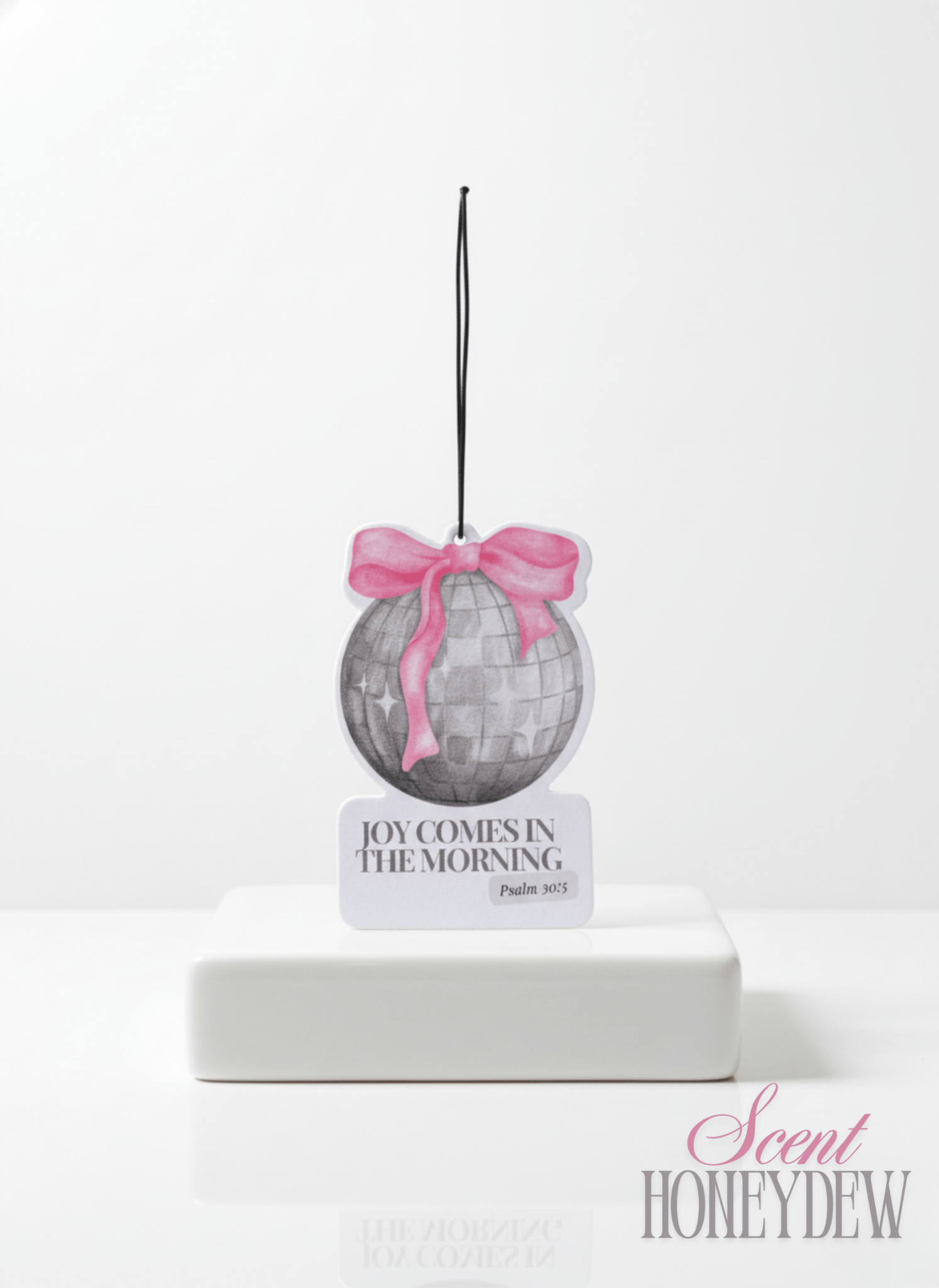Joy Comes in the Morning Disco Ball Air Freshener - Purpose + Passion Boutique