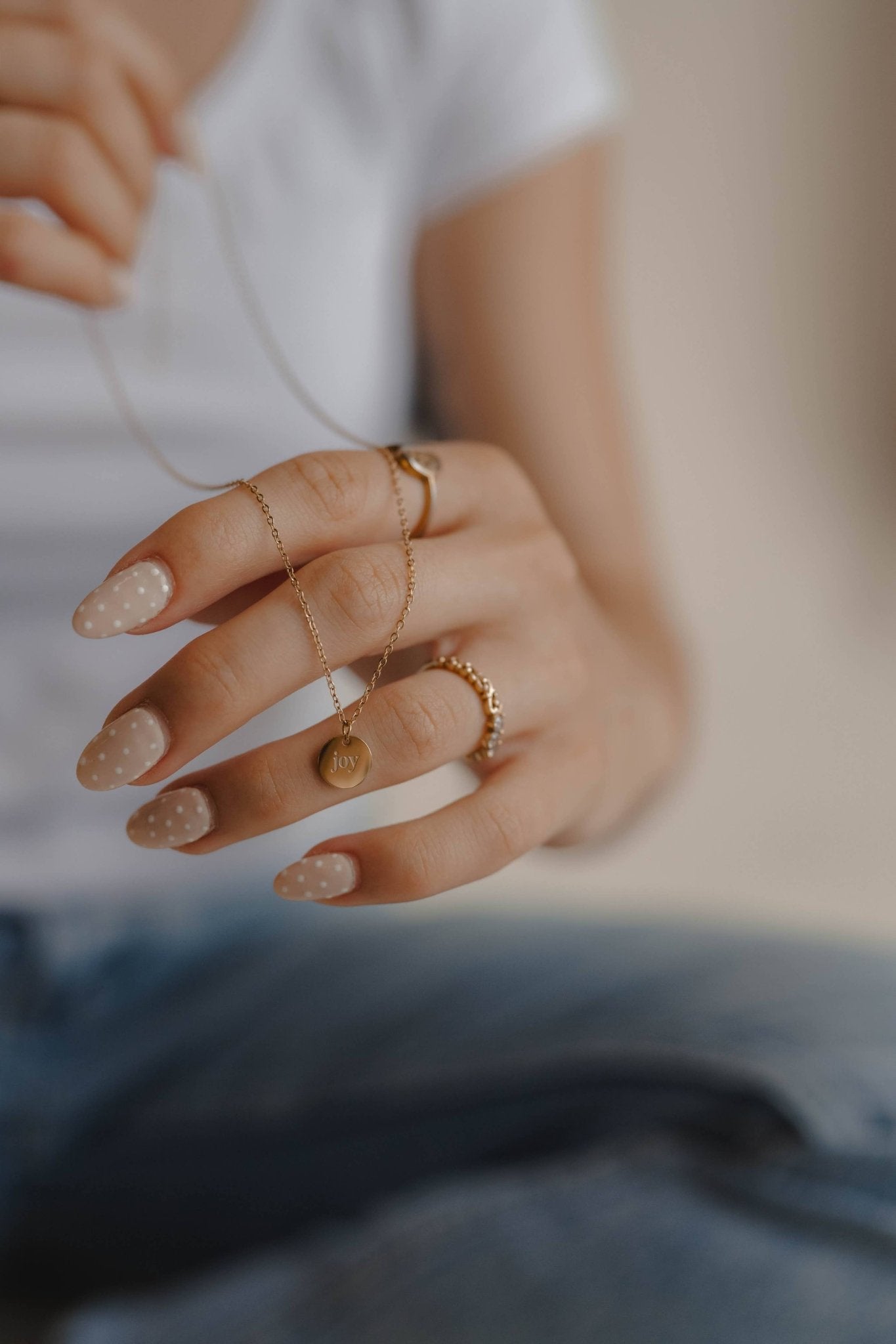 Joy Disc Necklace - Purpose + Passion Boutique
