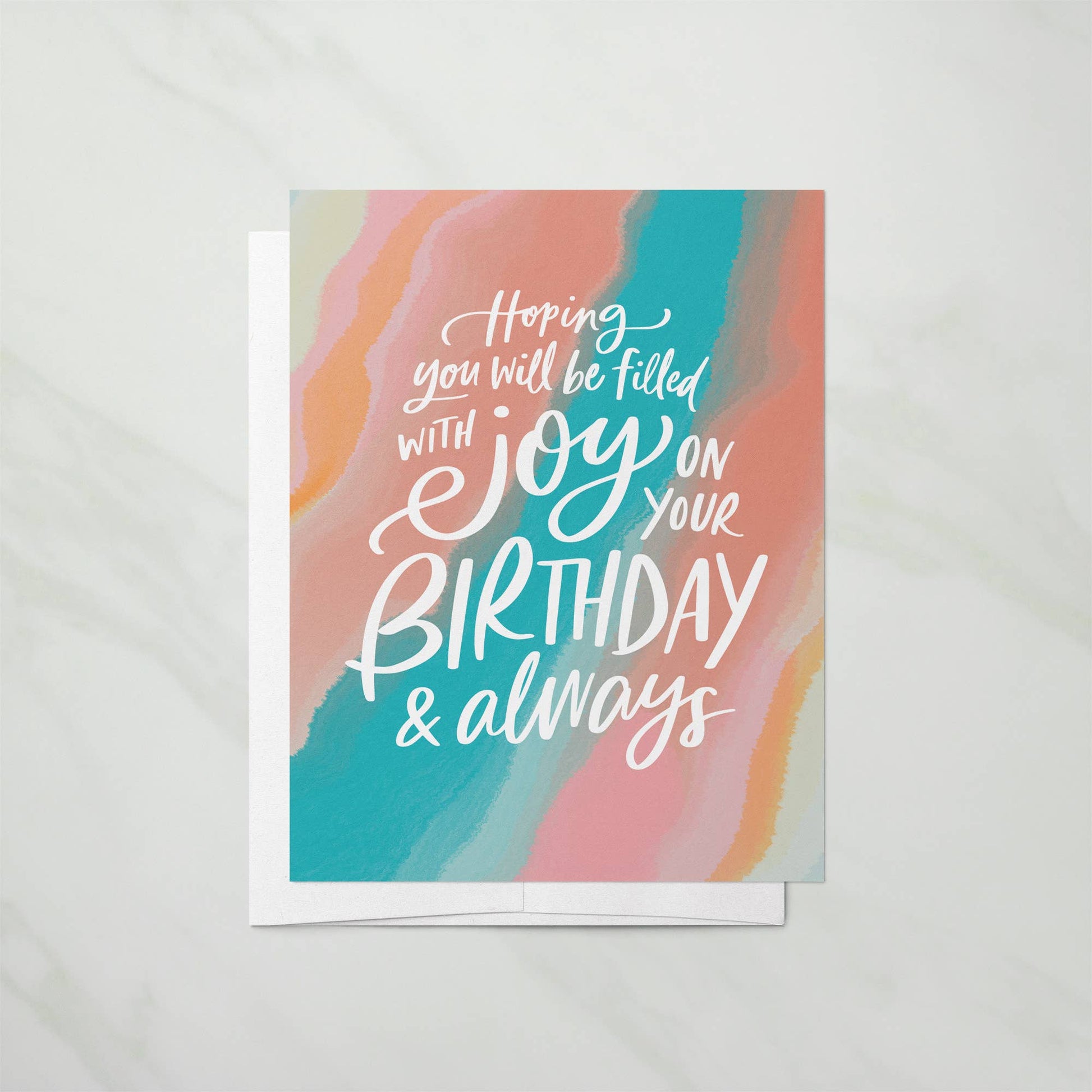 Joy On Your Birthday Greeting Card - Purpose + Passion Boutique