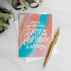Joy On Your Birthday Greeting Card - Purpose + Passion Boutique