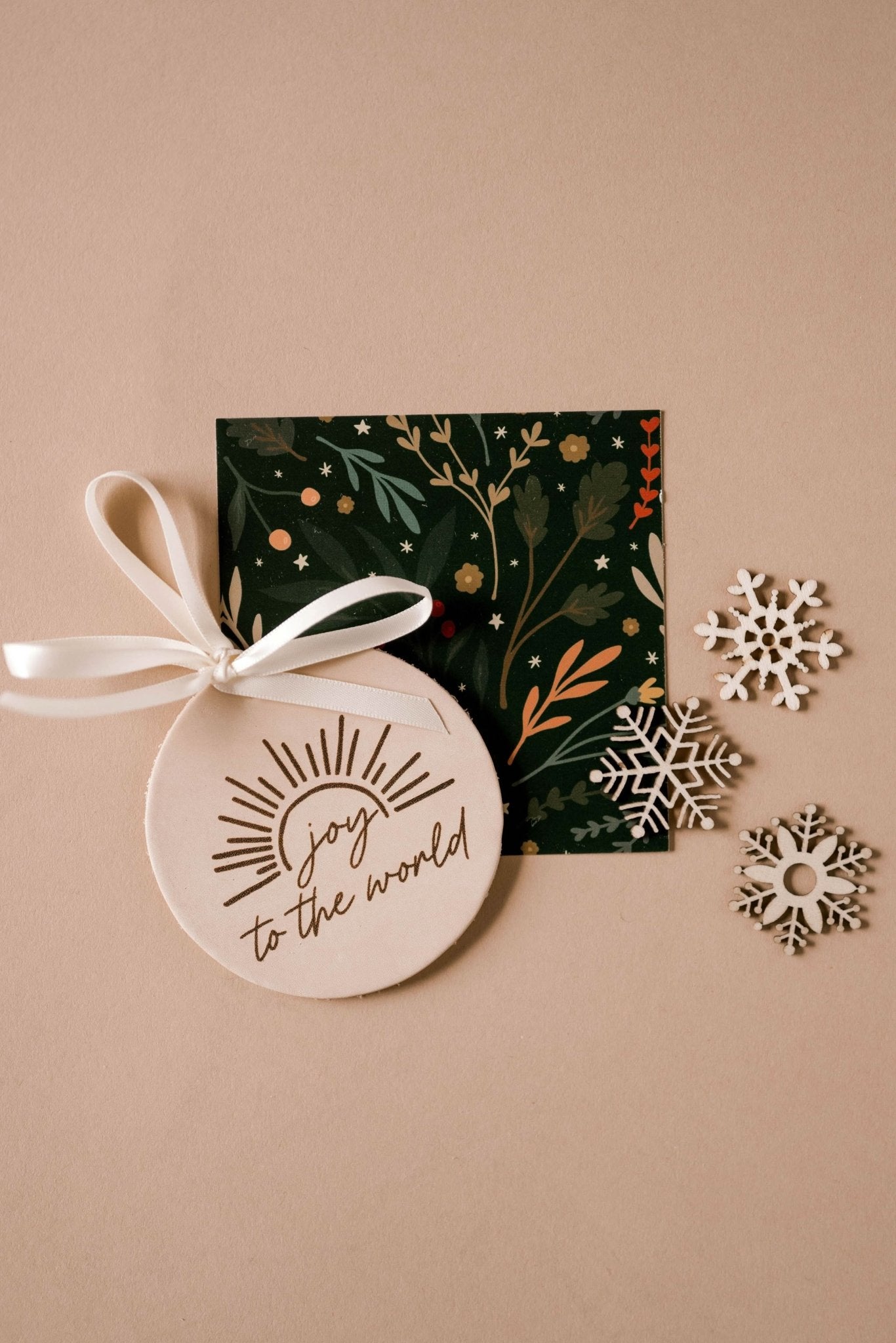 Joy To The World Ornament - Purpose + Passion Boutique