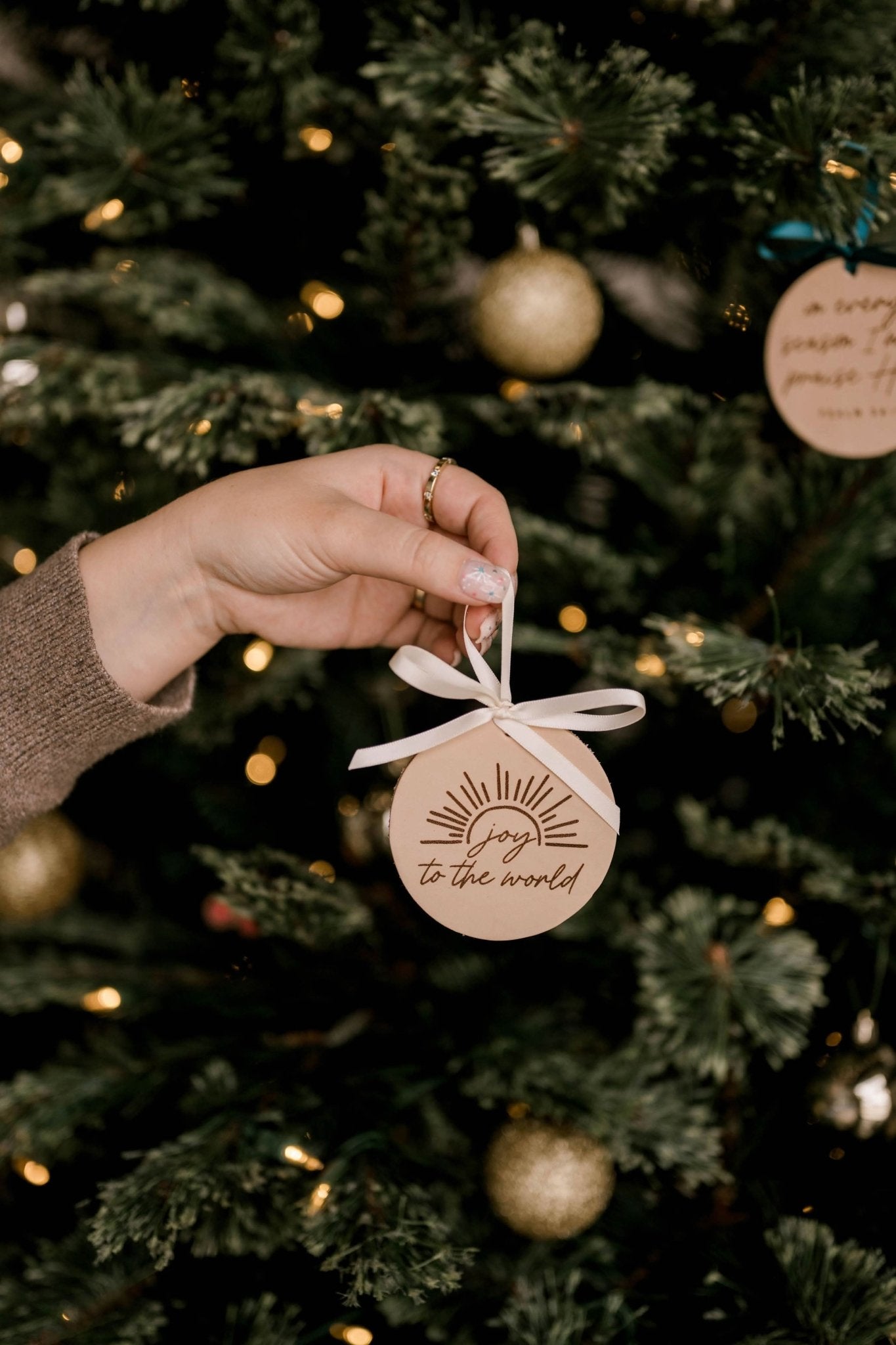 Joy To The World Ornament - Purpose + Passion Boutique