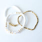 JOYFUL Gold Beaded Bracelet Trio - Purpose + Passion Boutique