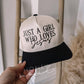 Just A Girl Who Loves Jesus Trucker Hat - Purpose + Passion Boutique