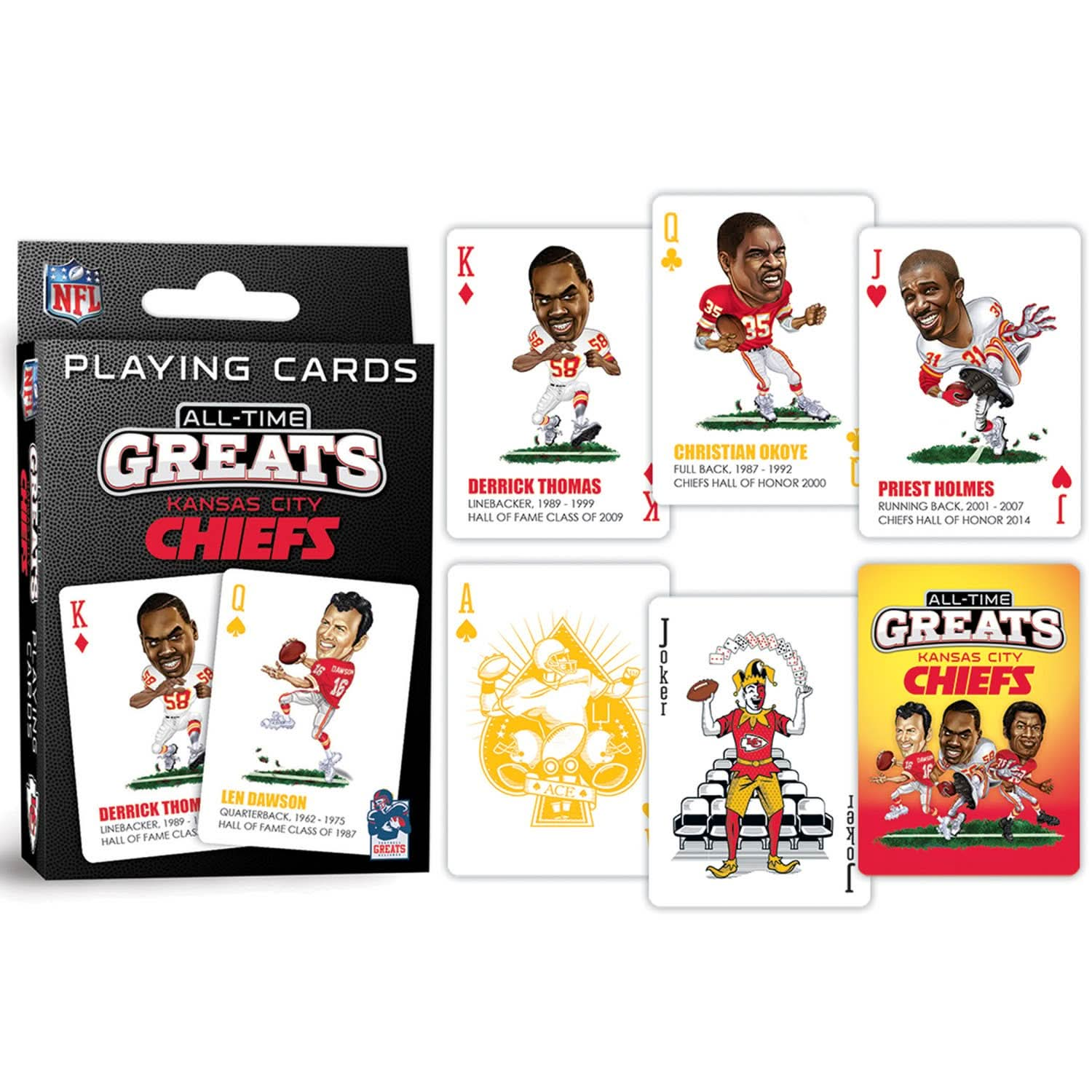 Kansas City Chiefs All - Time Greats Playing Cards - Purpose + Passion Boutique