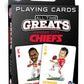 Kansas City Chiefs All - Time Greats Playing Cards - Purpose + Passion Boutique