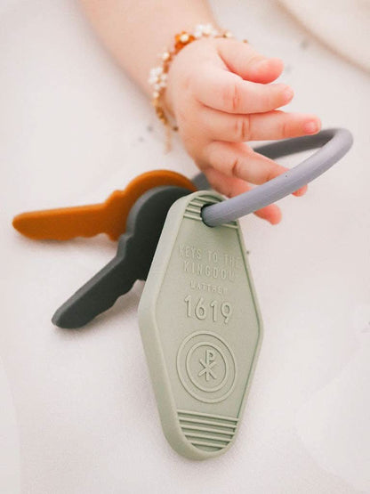 Keys to the Kingdom Silicone Teether - Purpose + Passion Boutique