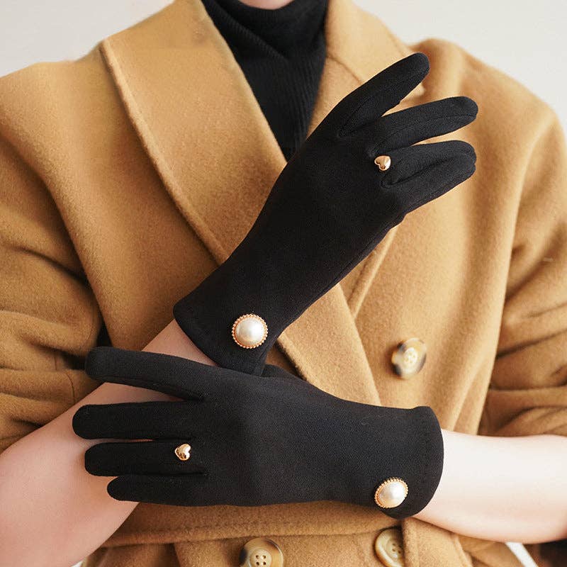 Ladies Pearl Gloves - Purpose + Passion Boutique