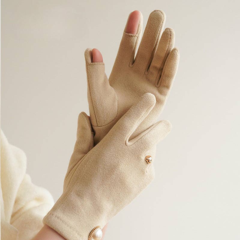 Ladies Pearl Gloves - Purpose + Passion Boutique