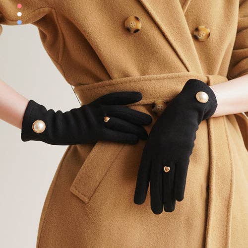 Ladies Pearl Gloves - Purpose + Passion Boutique