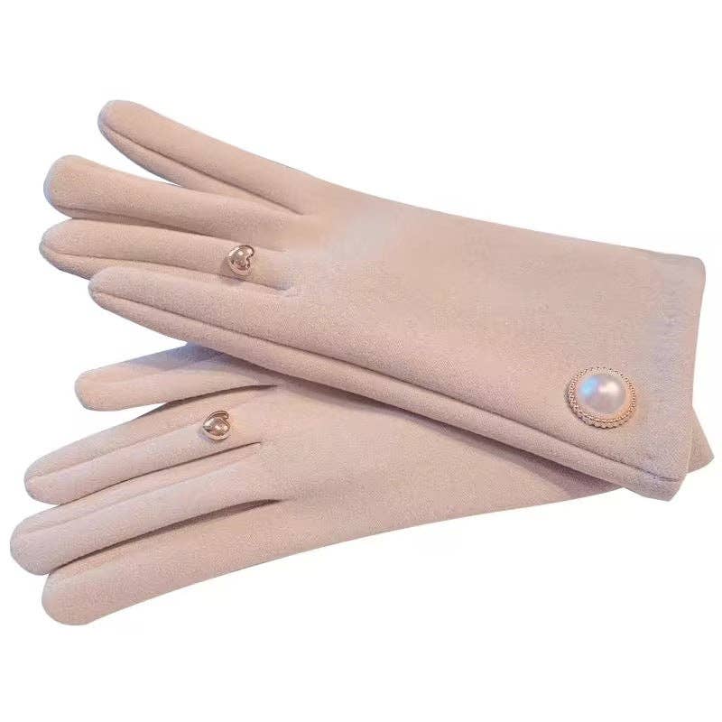 Ladies Pearl Gloves - Purpose + Passion Boutique