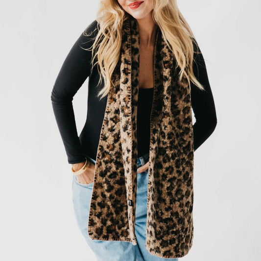 Laine Leopard Scarf - Purpose + Passion Boutique