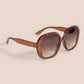 Large Gradient Round Lens Sunglasses - Purpose + Passion Boutique