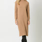 Latte Turtleneck Sweater Dress - Purpose + Passion Boutique