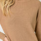 Latte Turtleneck Sweater Dress - Purpose + Passion Boutique