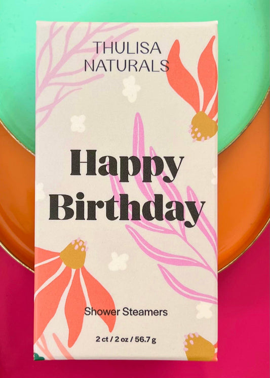Lavender Geranium [Happy Birthday] Shower Steamers - Purpose + Passion Boutique