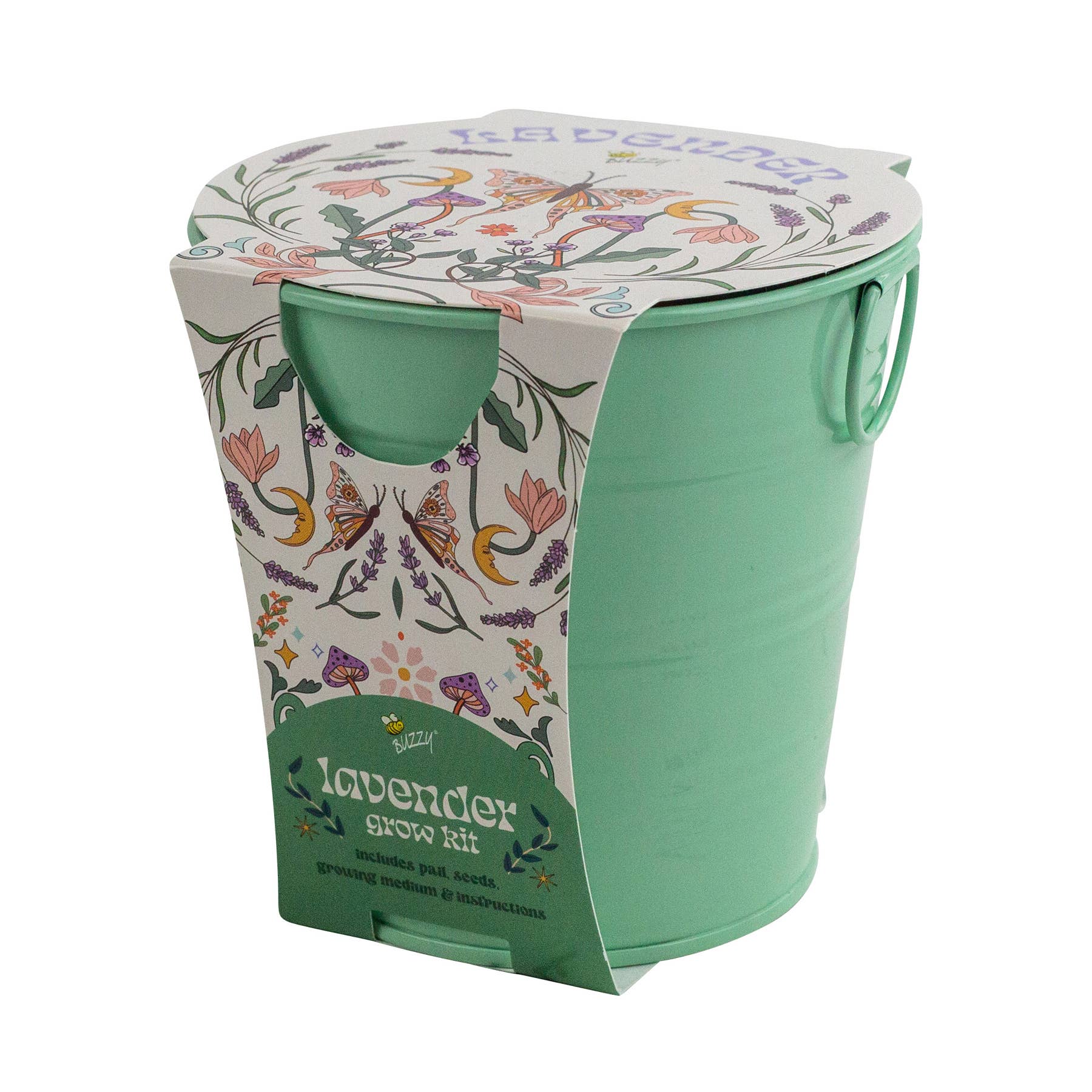 Lavender Grow Kit Pail - Purpose + Passion Boutique