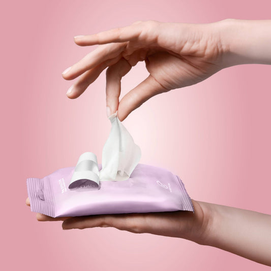 Lavender Nourishing Hand Sanitizing Travel Wipes - Purpose + Passion Boutique