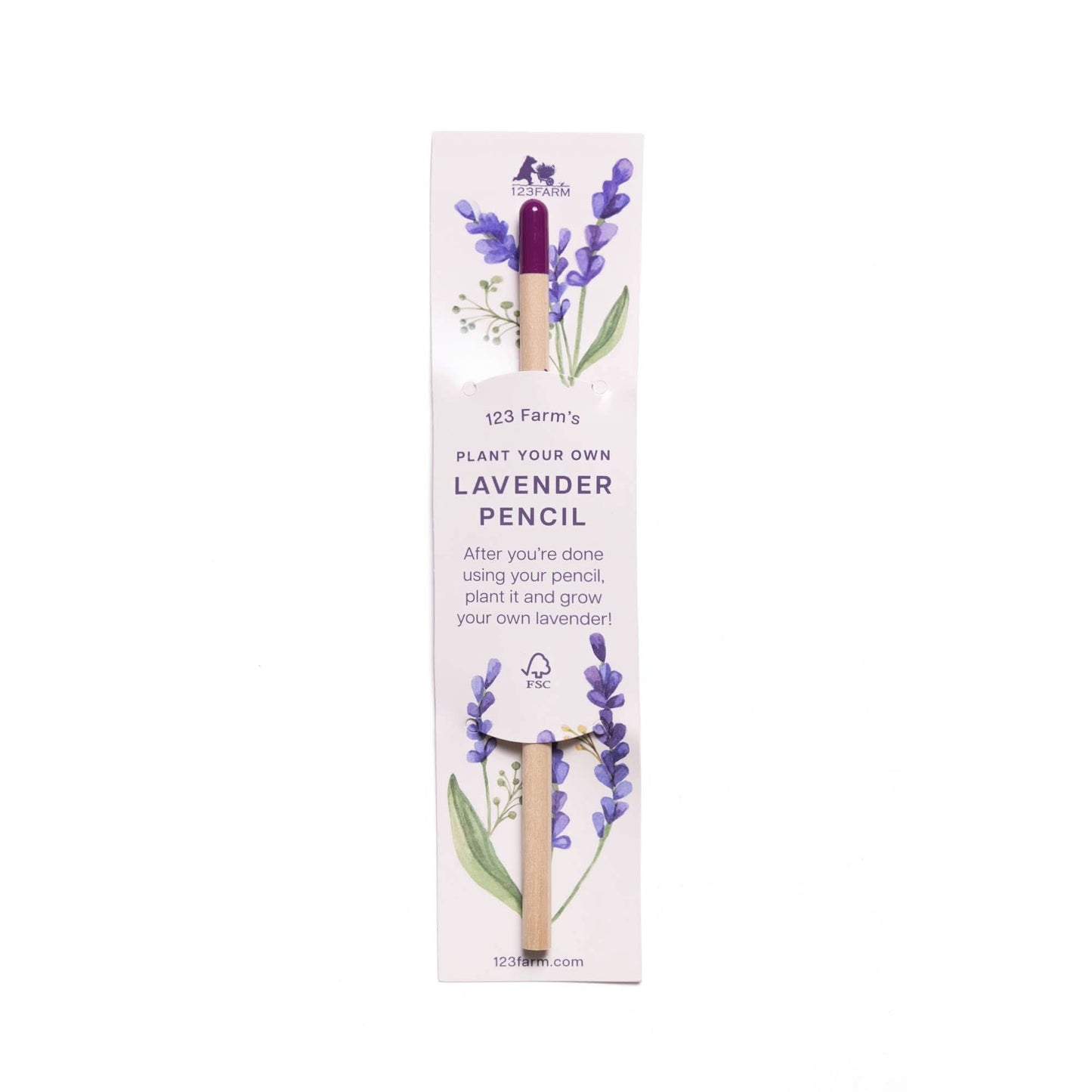 Lavender Plantable Pencil – Grow Your Own - Purpose + Passion Boutique