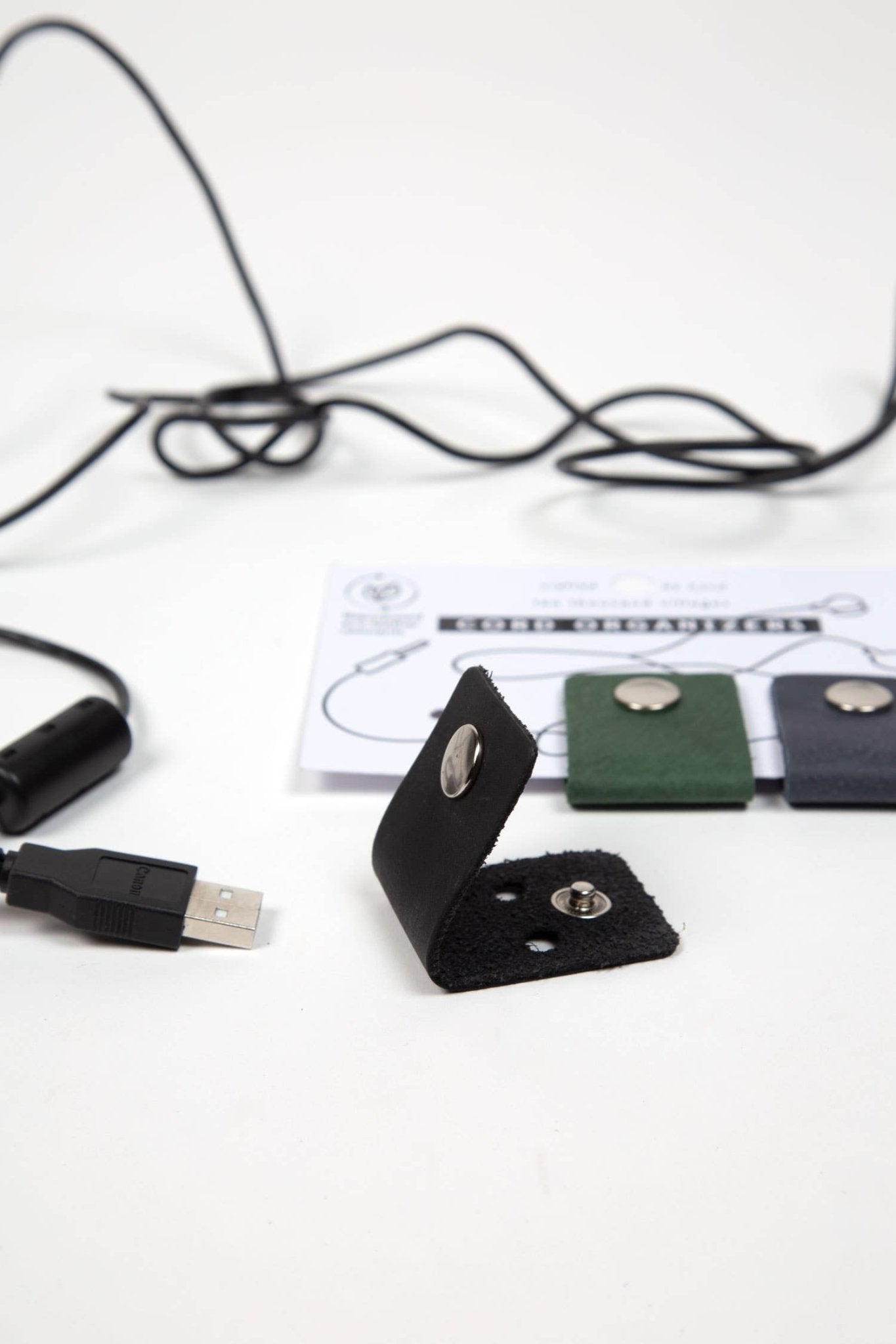 Leather Cord Organizers - Purpose + Passion Boutique