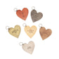 Leather Heart Keychain - Purpose + Passion Boutique