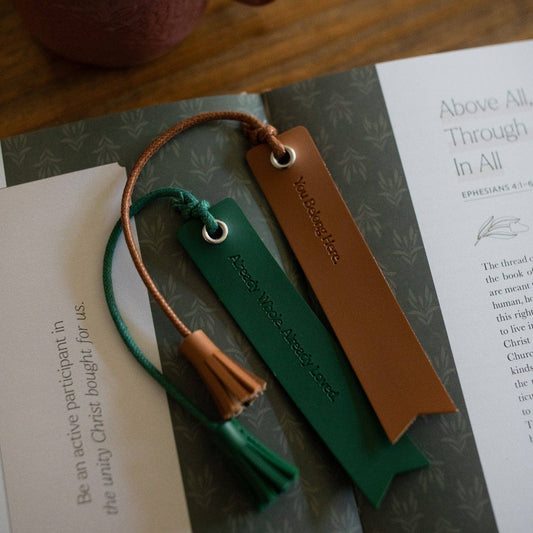 Leatherette Bookmarks - Purpose + Passion Boutique